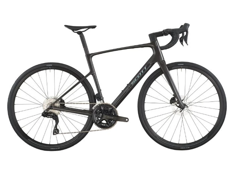 Scott Addict Disc Di2 con cambio elettronico, bici da corsa a noleggio a Riccione