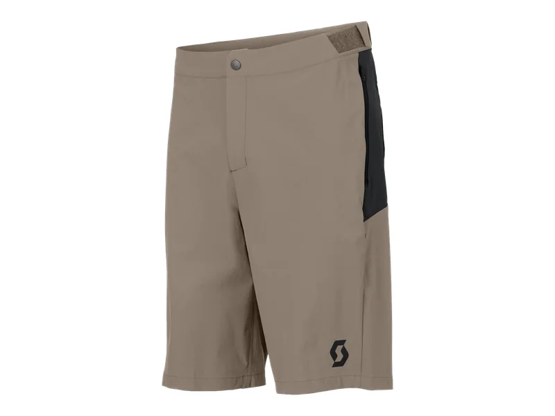Pantaloncini da bici Scott Vertic LT color sabbia